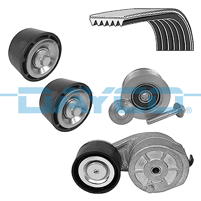 Kit de courroie d'accessoire (Courroie d’alternateur) DAYCO KPV113HD