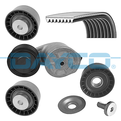 Kit de courroie d'accessoire (Courroie d’alternateur) DAYCO KPV127HD