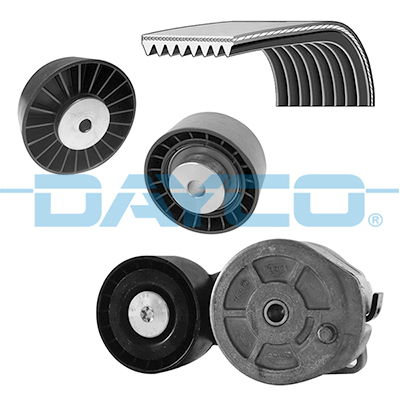Kit de courroie d'accessoire (Courroie d’alternateur) DAYCO KPV128HD