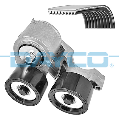 Kit de courroie d'accessoire (Courroie d’alternateur) DAYCO KPV157HD