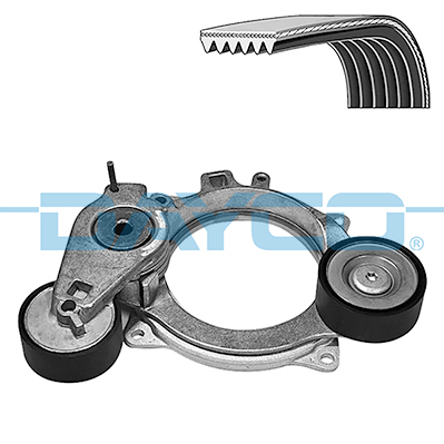 Kit de courroie d'accessoire (Courroie d’alternateur) DAYCO KPV1597