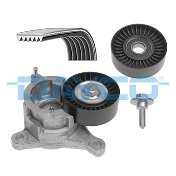 Kit de correias trapezoidais estriadas DAYCO  ref. KPV167