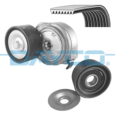 Kit de courroie d'accessoire (Courroie d’alternateur) DAYCO KPV177HD