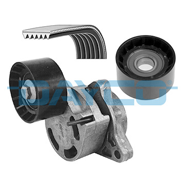 Kit de correias trapezoidais estriadas DAYCO  ref. KPV190