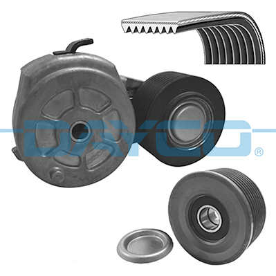 Kit de courroie d'accessoire (Courroie d’alternateur) DAYCO KPV190HD