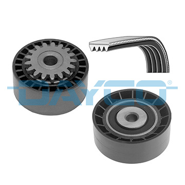 Kit de correias trapezoidais estriadas DAYCO ref. KPV191