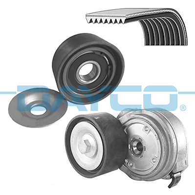 Kit de courroie d'accessoire (Courroie d’alternateur) DAYCO KPV191HD
