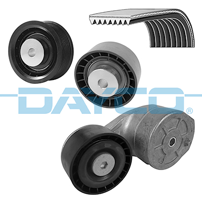 Kit de courroie d'accessoire (Courroie d’alternateur) DAYCO KPV194HD