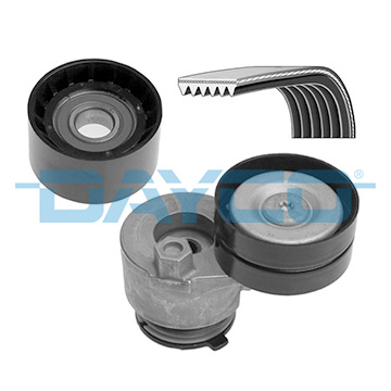 Kit de correias trapezoidais estriadas DAYCO  ref. KPV196