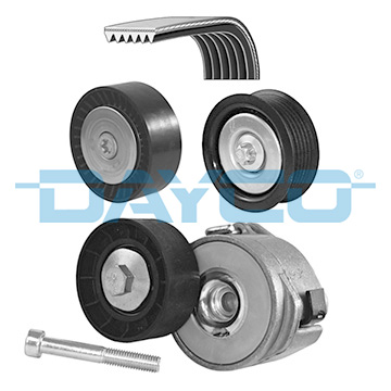 Kit de correias trapezoidais estriadas DAYCO  ref. KPV206