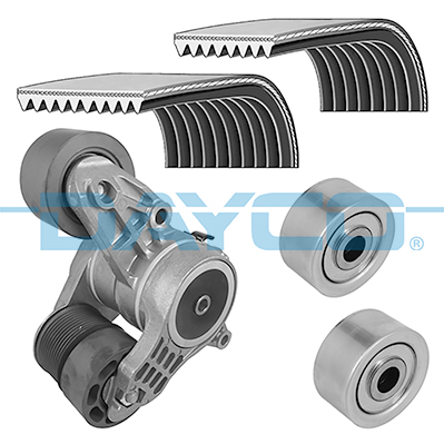 Kit de courroie d'accessoire (Courroie d’alternateur) DAYCO KPV208HD