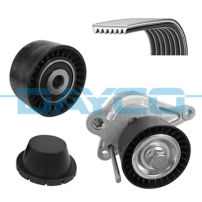 Kit de courroie d'accessoire (Courroie d’alternateur) DAYCO  ref. KPV217
