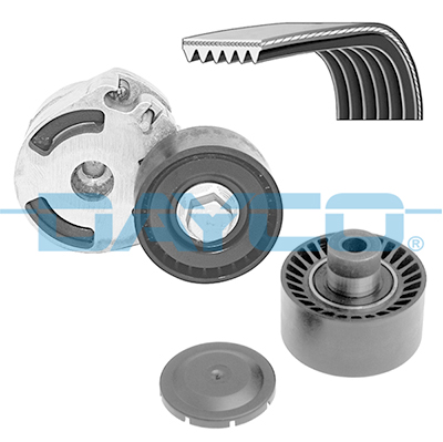 Kit de correias trapezoidais estriadas DAYCO  ref. KPV221