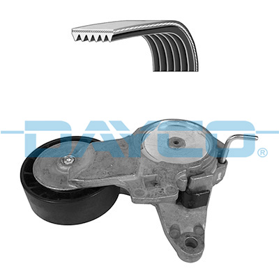 Kit de correias trapezoidais estriadas DAYCO  ref. KPV232