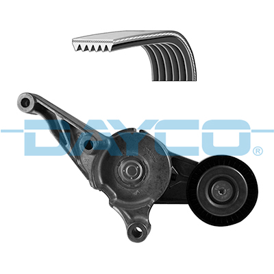 Kit de courroie d'accessoire (Courroie d’alternateur) DAYCO KPV248