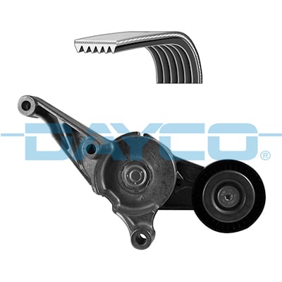 Kit de courroie d'accessoire (Courroie d’alternateur) DAYCO KPV250