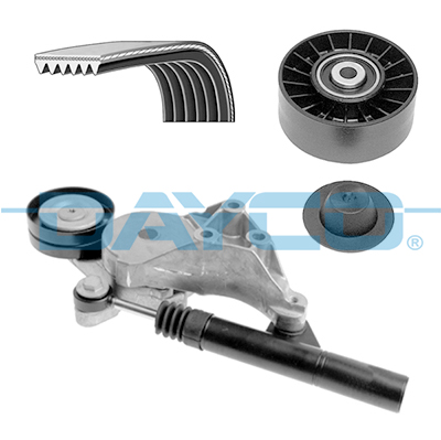 Kit de courroie d'accessoire (Courroie d’alternateur) DAYCO ref. KPV251