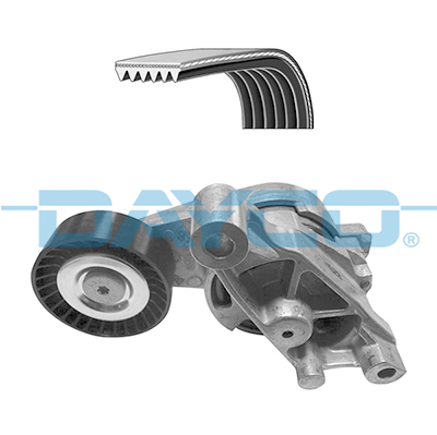 Kit de courroie d'accessoire (Courroie d’alternateur) DAYCO  ref. KPV252