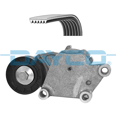 Kit de courroie d'accessoire (Courroie d’alternateur) DAYCO KPV257