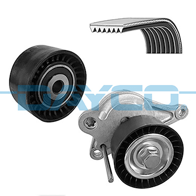 Kit de courroie d'accessoire (Courroie d’alternateur) DAYCO KPV258