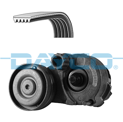 Kit de courroie d'accessoire (Courroie d’alternateur) DAYCO KPV259