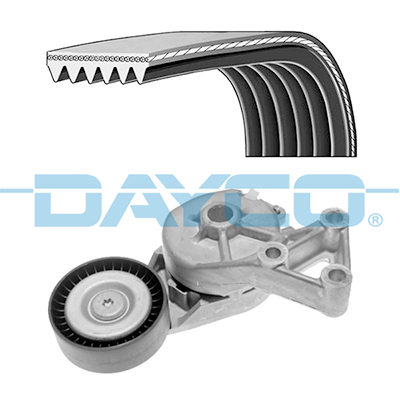 Kit de courroie d'accessoire (Courroie d’alternateur) DAYCO ref. KPV269