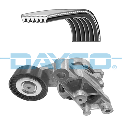 Kit de correias trapezoidais estriadas DAYCO  ref. KPV272
