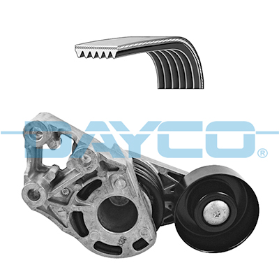 Kit de correias trapezoidais estriadas DAYCO  ref. KPV278