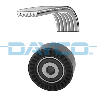 Kit de correias trapezoidais estriadas DAYCO ref. KPV286