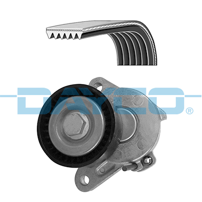 Kit de courroie d'accessoire (Courroie d’alternateur) DAYCO ref. KPV288