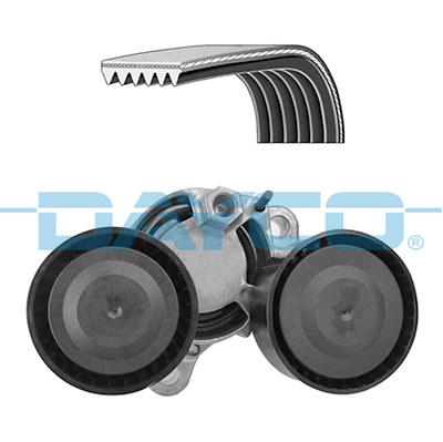 Kit de courroie d'accessoire (Courroie d’alternateur) DAYCO KPV294