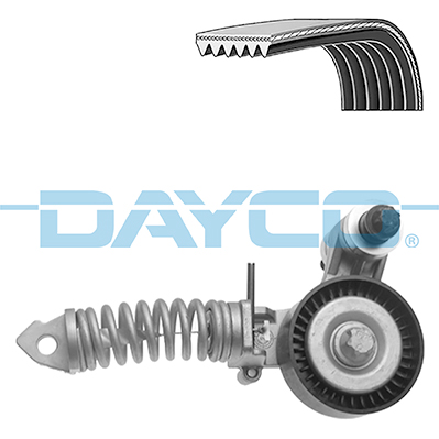Kit de correias trapezoidais estriadas DAYCO  ref. KPV371