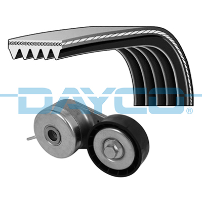Kit de courroie d'accessoire (Courroie d’alternateur) DAYCO KPV383