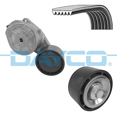 Kit de courroie d'accessoire (Courroie d’alternateur) DAYCO KPV417HD