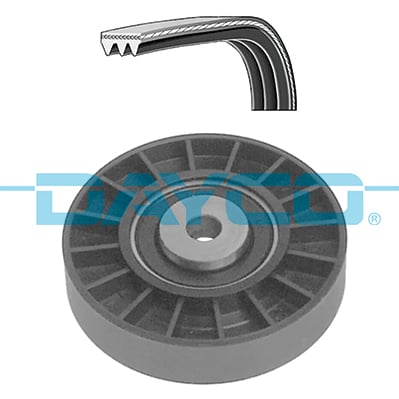Kit de courroie d'accessoire (Courroie d’alternateur) DAYCO  ref. KPV460