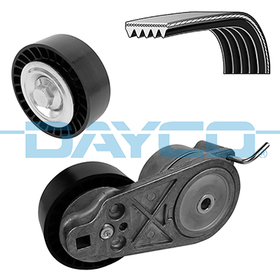 Kit de correias trapezoidais estriadas DAYCO  ref. KPV507