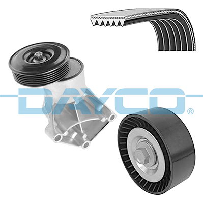 Kit de courroie d'accessoire (Courroie d’alternateur) DAYCO  ref. KPV530