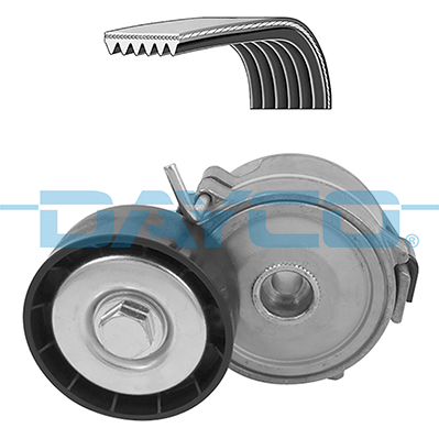 Kit de correias trapezoidais estriadas DAYCO  ref. KPV706