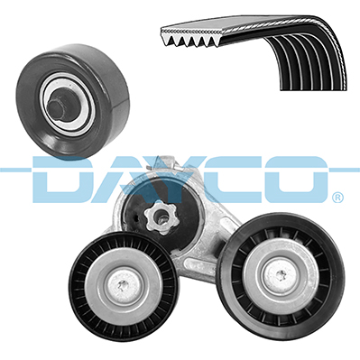 Kit de correias trapezoidais estriadas DAYCO  ref. KPV724