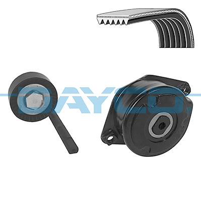 Kit de correias trapezoidais estriadas DAYCO  ref. KPV784
