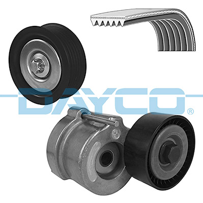 Kit de courroie d'accessoire (Courroie d’alternateur) DAYCO ref. KPV794