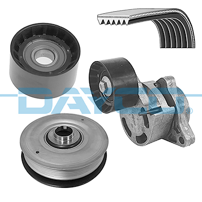Kit de courroie d'accessoire (Courroie d’alternateur) DAYCO ref. KPV819