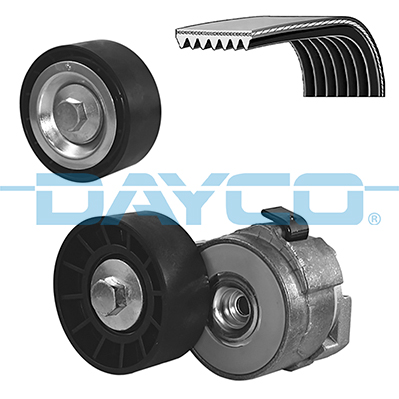 Kit de correias trapezoidais estriadas DAYCO  ref. KPV867