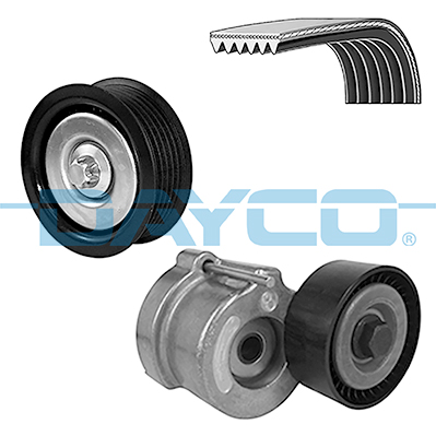 Kit de courroie d'accessoire (Courroie d’alternateur) DAYCO  ref. KPV963