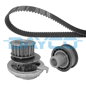 Bomba de agua + kit correa distribución DAYCO  ref. KTBWP2140