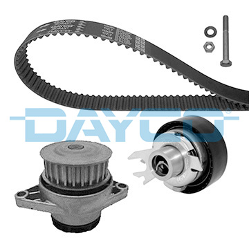Bomba de agua + kit correa distribución DAYCO  ref. KTBWP2550