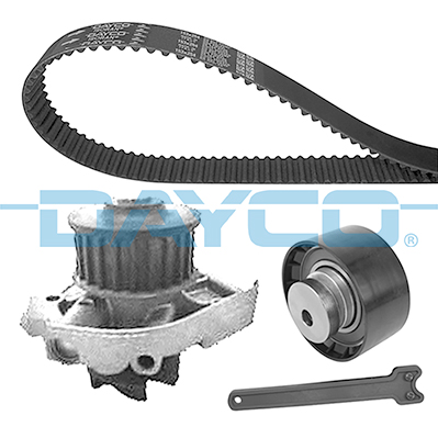 Bomba de agua + kit correa distribución DAYCO  ref. KTBWP2850