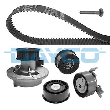 Bomba de agua + kit correa distribución DAYCO  ref. KTBWP3612
