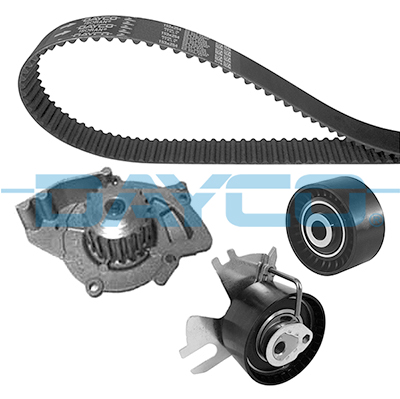 Bomba de agua + kit correa distribución DAYCO ref. KTBWP4550