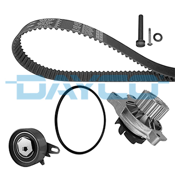 Pompe à eau + kit de courroie de distribution (Kit courroie de distribution) DAYCO KTBWP4900